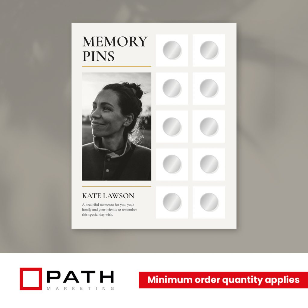 PATH Funeral Memory Pins OCT 23 1